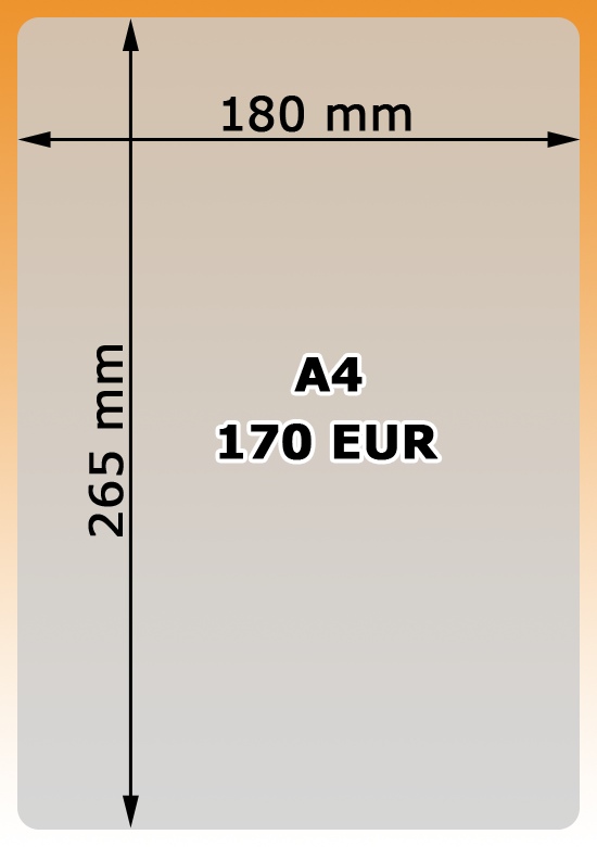 Ajakiri A4 - 170 eur